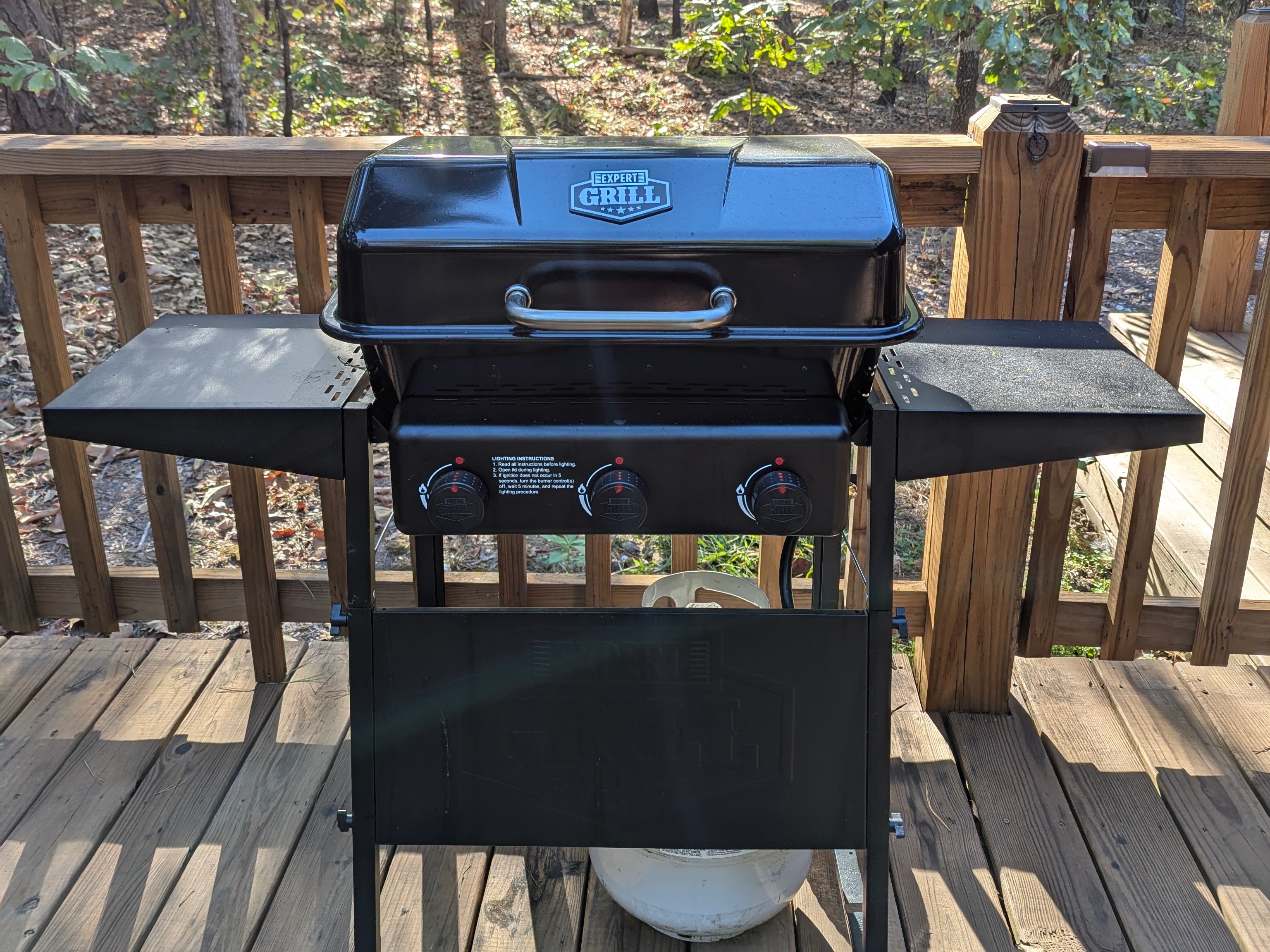 Grill setup
